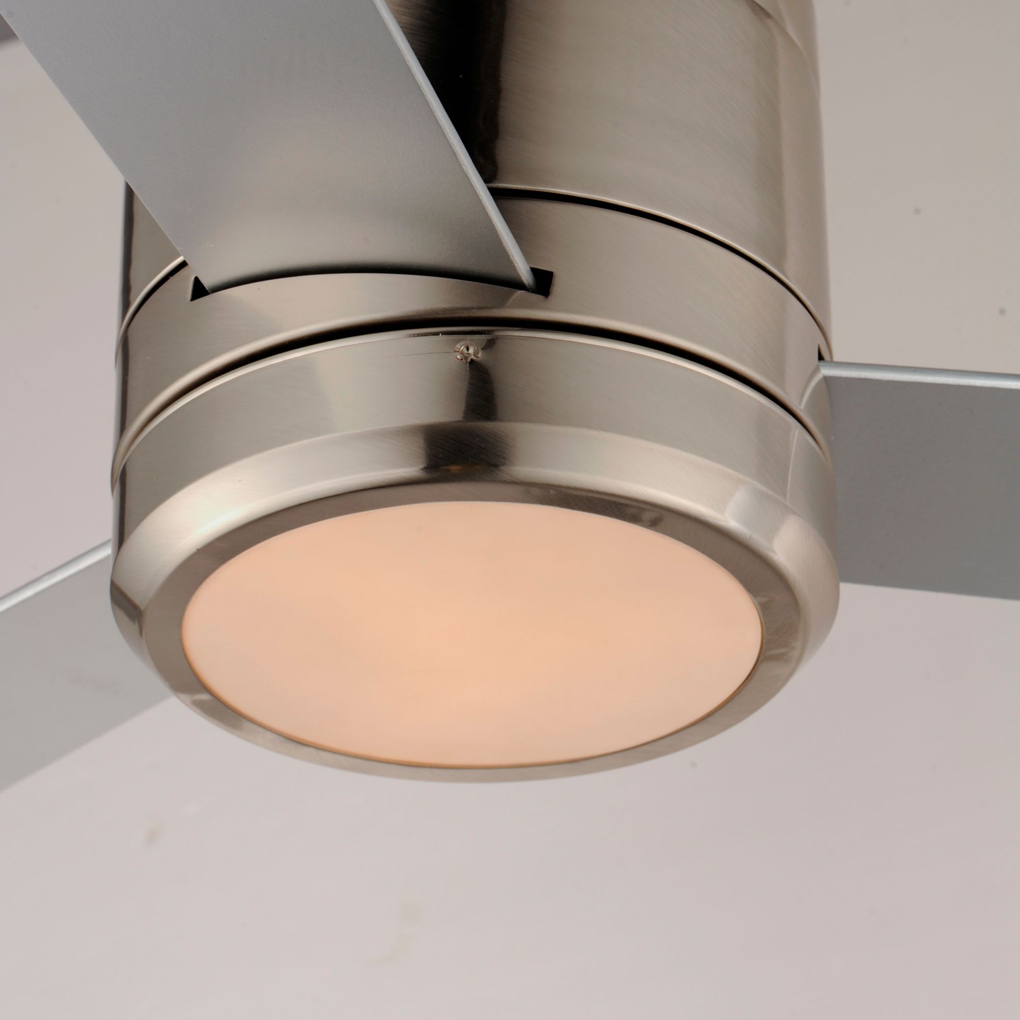 Image 3 52" Tanker Satin Nickel LED Ceiling Fan more views