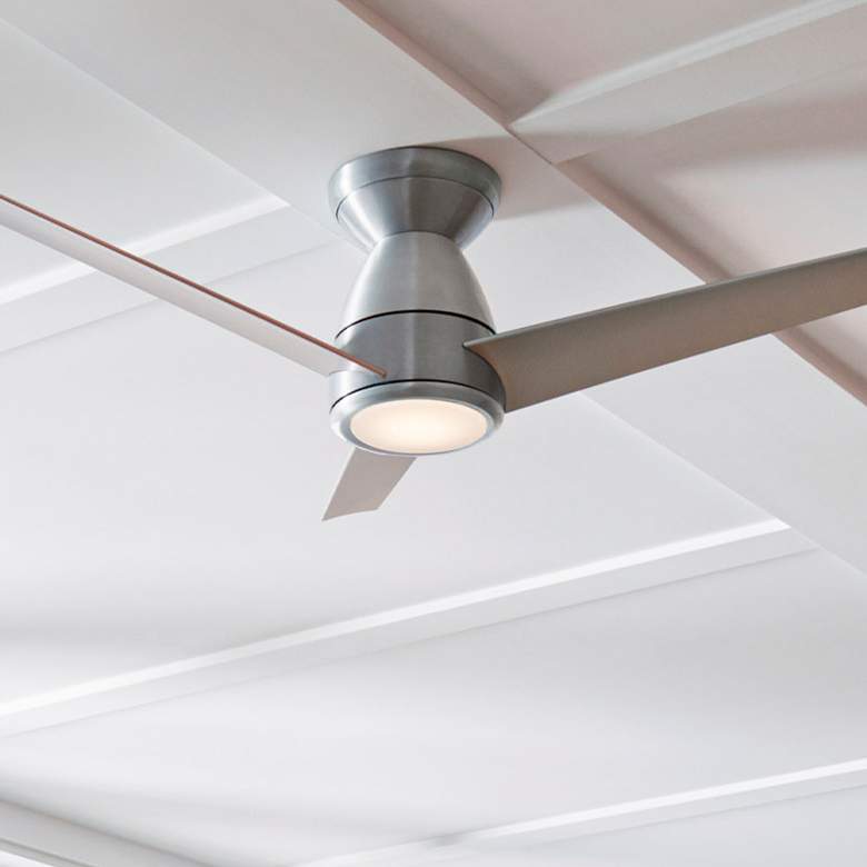 Image 2 52" Tip Top Brushed Aluminum 3500K LED Smart Ceiling Fan