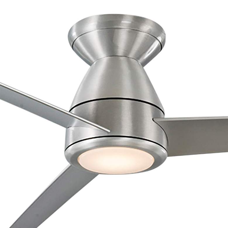 Image 4 52" Tip Top Brushed Aluminum 3500K LED Smart Ceiling Fan more views