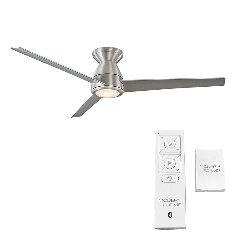 Image 5 52" Tip Top Brushed Aluminum 3500K LED Smart Ceiling Fan more views