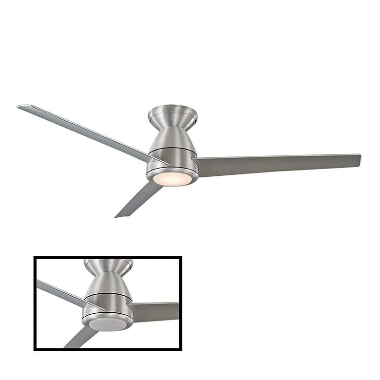 Image 7 52" Tip Top Brushed Aluminum 3500K LED Smart Ceiling Fan more views