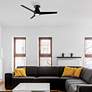 4_52" Tip Top Matte Black 2700K LED Smart Ceiling Fan more views