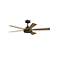 52" TorchAire Bronze LED Smart Ceiling Fan with Koa Blades