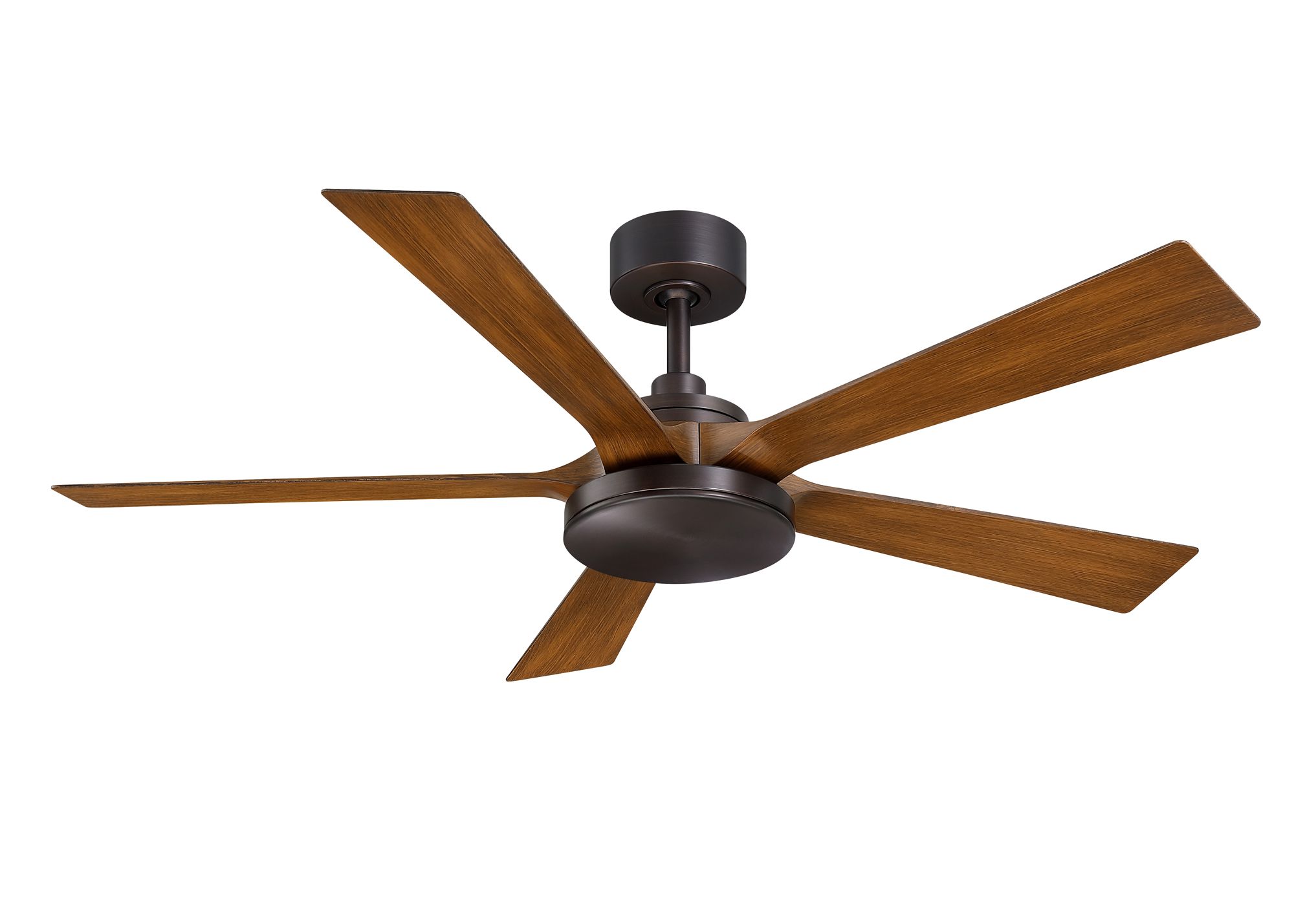 Image 2 52" TorchAire Bronze LED Smart Ceiling Fan with Koa Blades more views