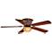 52" Vaxcel Corazon Aged Bronze Hugger Ceiling Fan