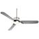 52" Visionary™ Brushed Nickel LED Modern Ceiling Fan with Remote