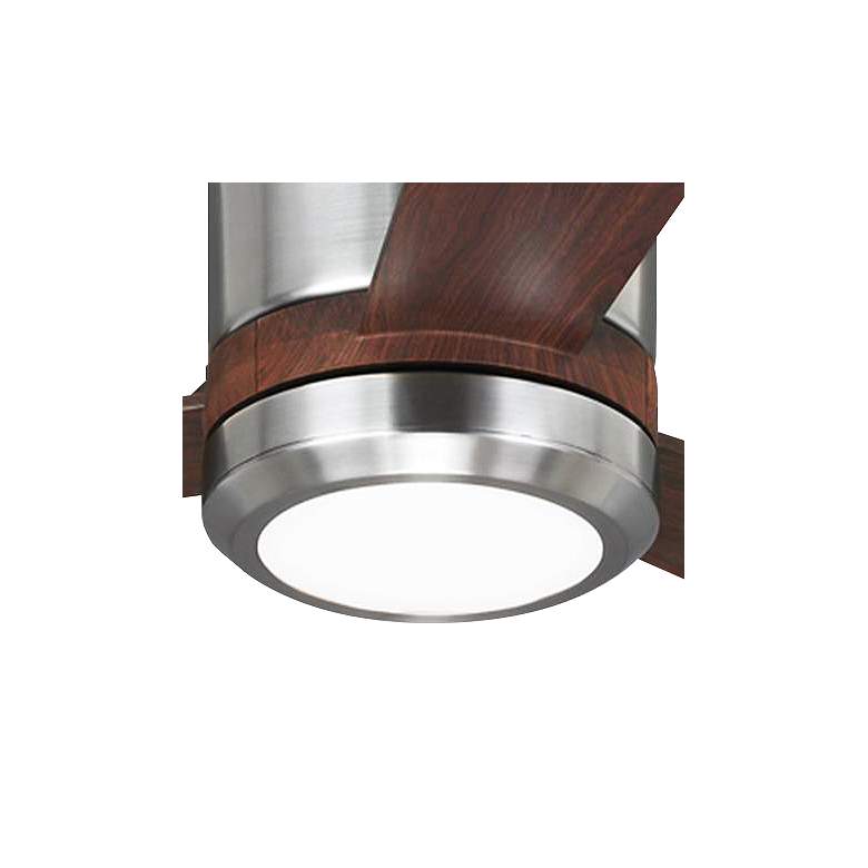 Image 3 52" Visual Comfort Clarity Steel Modern Hugger LED Fan with Remote more views