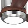 3_52" Visual Comfort Clarity Steel Modern Hugger LED Fan with Remote more views
