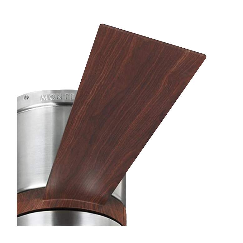Image 4 52" Visual Comfort Clarity Steel Modern Hugger LED Fan with Remote more views