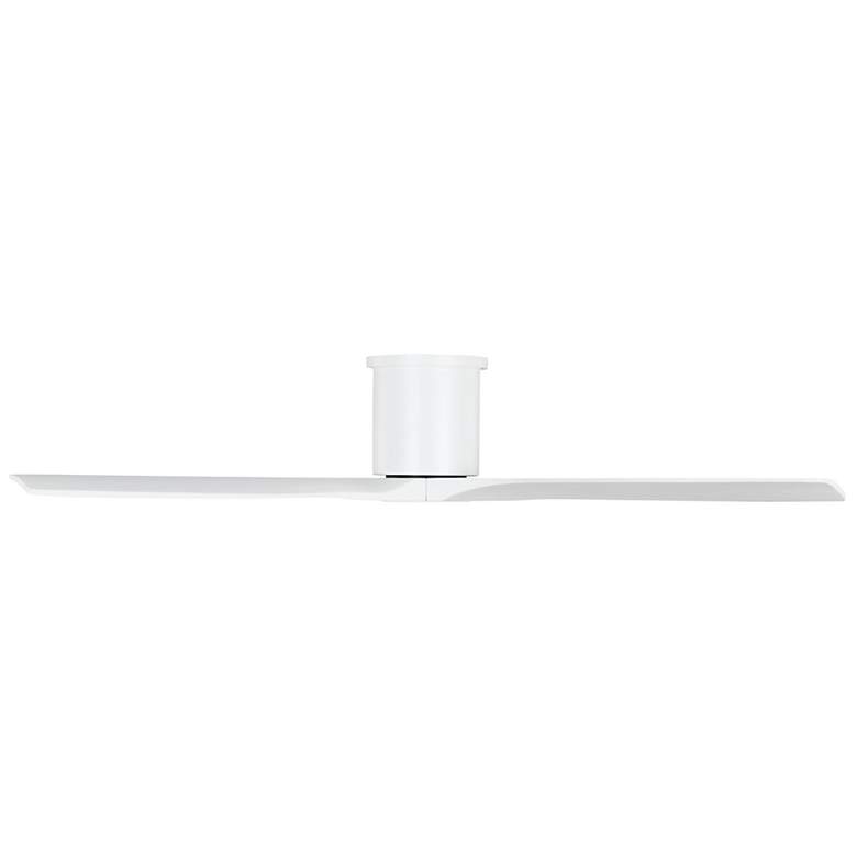 Image 3 52" Visual Comfort Collins Matte White Outdoor Hugger Smart Fan more views