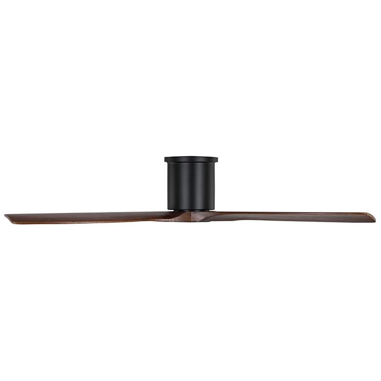 Image 2 52" Visual Comfort Collins Midnight Black Outdoor Hugger Smart Fan more views