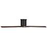 2_52" Visual Comfort Collins Midnight Black Outdoor Hugger Smart Fan more views