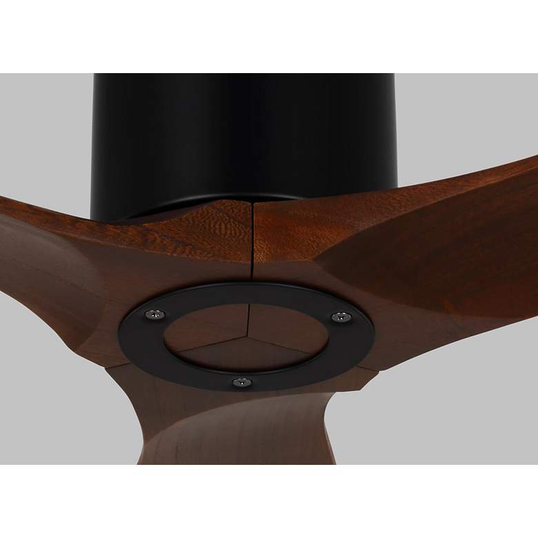 Image 3 52" Visual Comfort Collins Midnight Black Outdoor Hugger Smart Fan more views