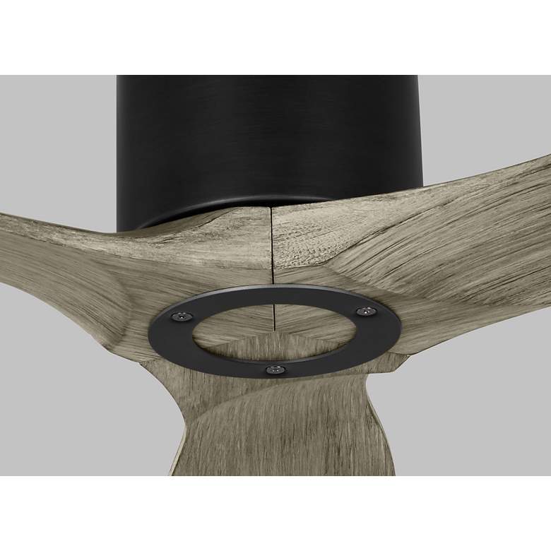 Image 3 52" Visual Comfort Collins Pewter Outdoor Hugger Smart Ceiling Fan more views