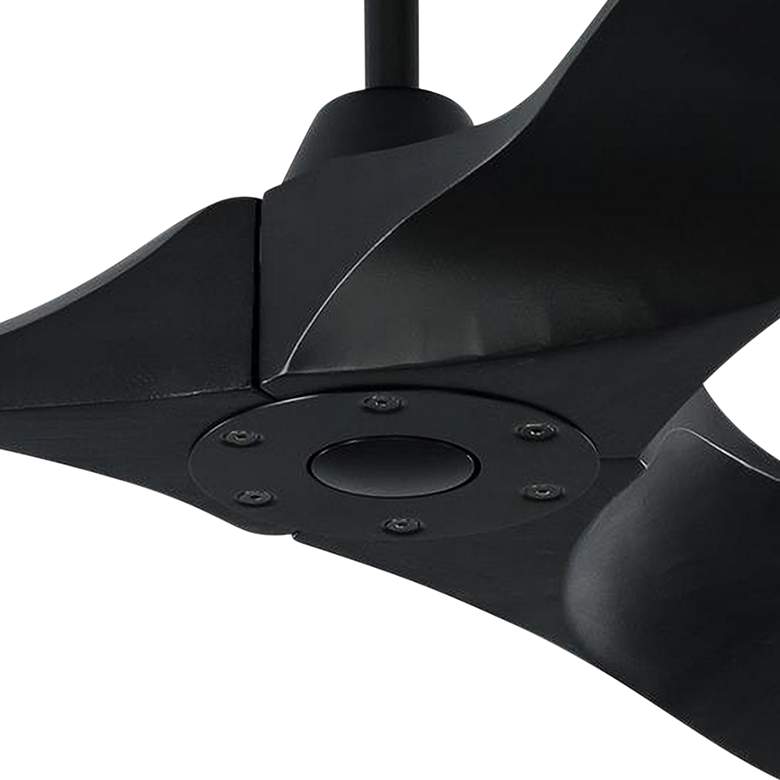 Image 3 52" Visual Comfort Maverick II Black Damp DC Fan with Remote more views