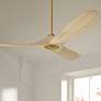 1_52" Visual Comfort Maverick II Burnished Brass Smart Ceiling Fan