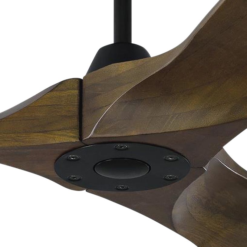 Image 6 52" Visual Comfort Maverick II Dark Walnut Ceiling Fan with Remote more views