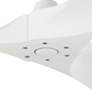 3_52" Visual Comfort Maverick II Matte White Damp Rated Fan with Remote more views
