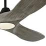 3_52" Visual Comfort Maverick II Oak Pewter Ceiling Fan with Remote more views