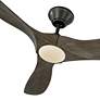 4_52" Visual Comfort Maverick II Oak Pewter Ceiling Fan with Remote more views