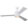 2_52" Visual Comfort Vision LED Matte White Ceiling Fan with Remote