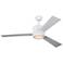 52" Visual Comfort Vision LED Matte White Ceiling Fan with Remote