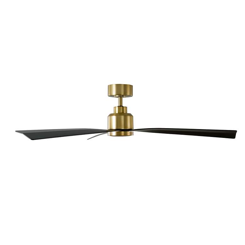 Image 3 52" WAC Clean Soft Brass Smart Ceiling Fan more views