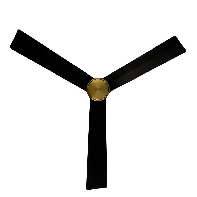 Image 4 52" WAC Clean Soft Brass Smart Ceiling Fan more views