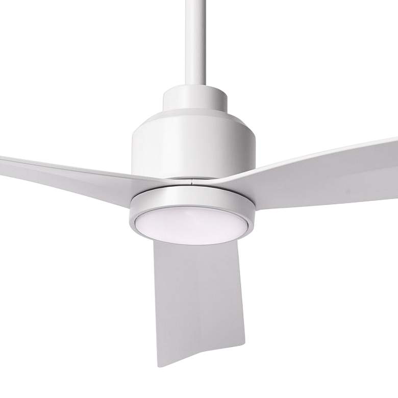 Image 2 52 inch WAC Clean Wet Rated LED Matte White Smart Ceiling Fan more views