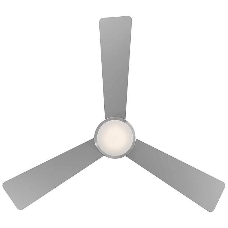 Image 6 52" WAC Hug Brushed Nickel LED Smart Ceiling Fan more views