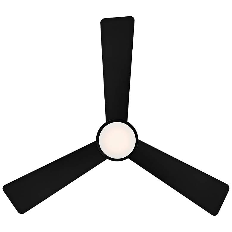 Image 3 52" WAC Hug Matte Black Hugger Ceiling Fan more views