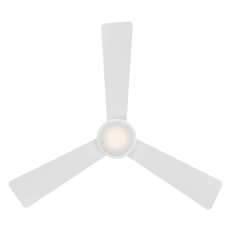 Image 3 52 inch WAC Hug Matte White LED Hugger Smart Ceiling Fan more views