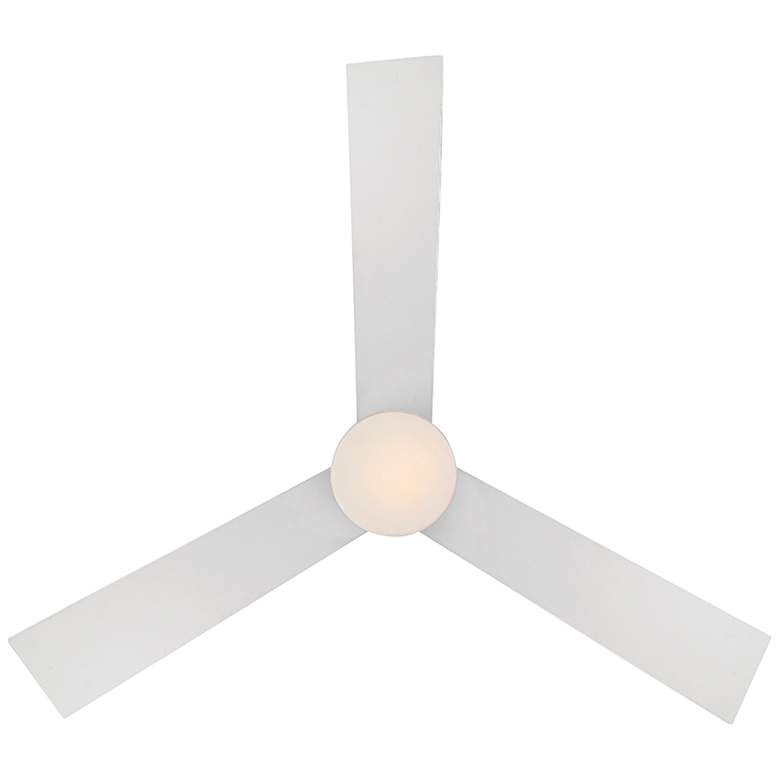 Image 7 52" WAC San Francisco Matte White LED Wet Rated Smart Ceiling Fan more views