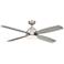 52" Wind River Aeris Stainless Steel Indoor Remote CCT LED Ceiling Fan