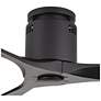 52" Windspun Matte Black - DC Hugger Ceiling Fan with Remote Control