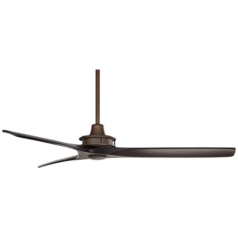 Image 6 52 inch Windspun Oil Rubbed Bronze and Matte Black Ceiling Fan with Remote more views