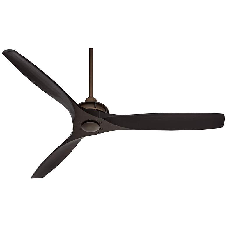Image 7 52 inch Windspun Oil Rubbed Bronze and Matte Black Ceiling Fan with Remote more views