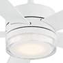 52" Wynd Matte White 2700K LED Smart Ceiling Fan
