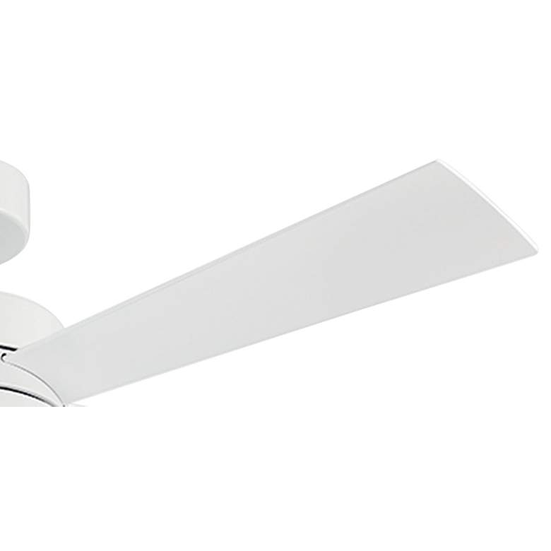 Image 4 52" Wynd Matte White 3500K LED Smart Ceiling Fan more views