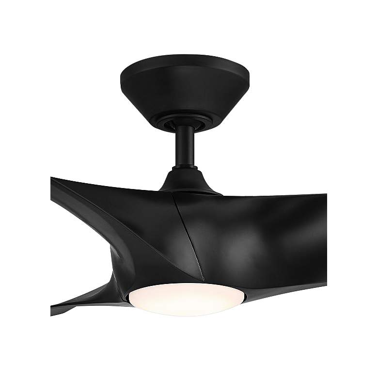 Image 2 52 inch Zephyr Matte Black 2700K LED Smart Ceiling Fan more views
