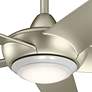 52&#39; Kichler Kapono Brushed Nickel LED Ceiling Fan with Remote