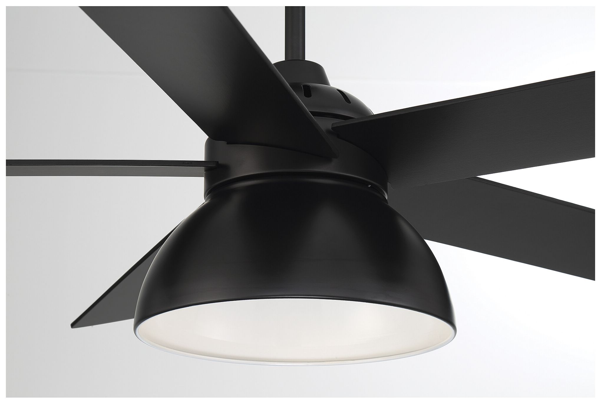 Image 6 52" LED Ceiling Fan in Matte Black more views