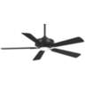 52" Minka Aire Contractor Coal Finish LED Ceiling Fan with Remote