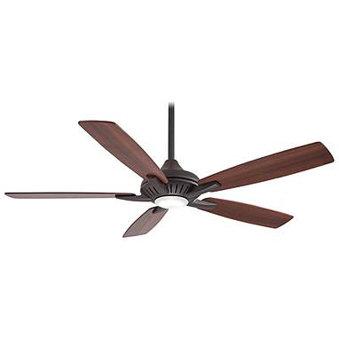 52" Minka Aire DYNO Oil-Rubbed Bronze Ceiling Fan with Remote