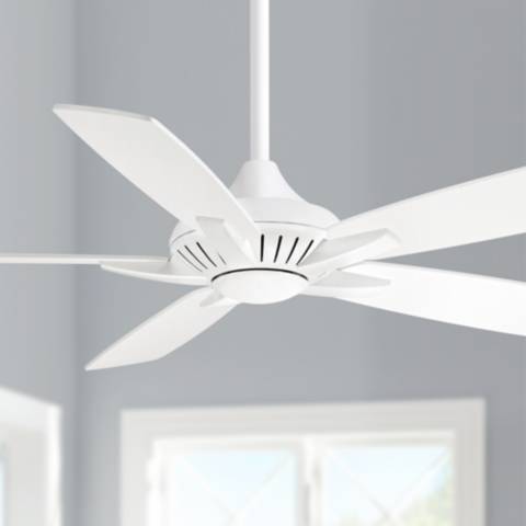 Minka Aire Roto 52-in Flat White Indoor Ceiling Fan and Remote (3-Blade) F524-WHF at Minka Aire Roto 52-in Flat White Indoor Ceiling Fan and Remote (3-Blade) F524-WHF at