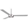52" Minka Aire Roto Brushed Aluminum Ceiling Fan with Wall Control