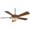 52" Minka Aire Volterra Traditional Fan with Light and Wall Control