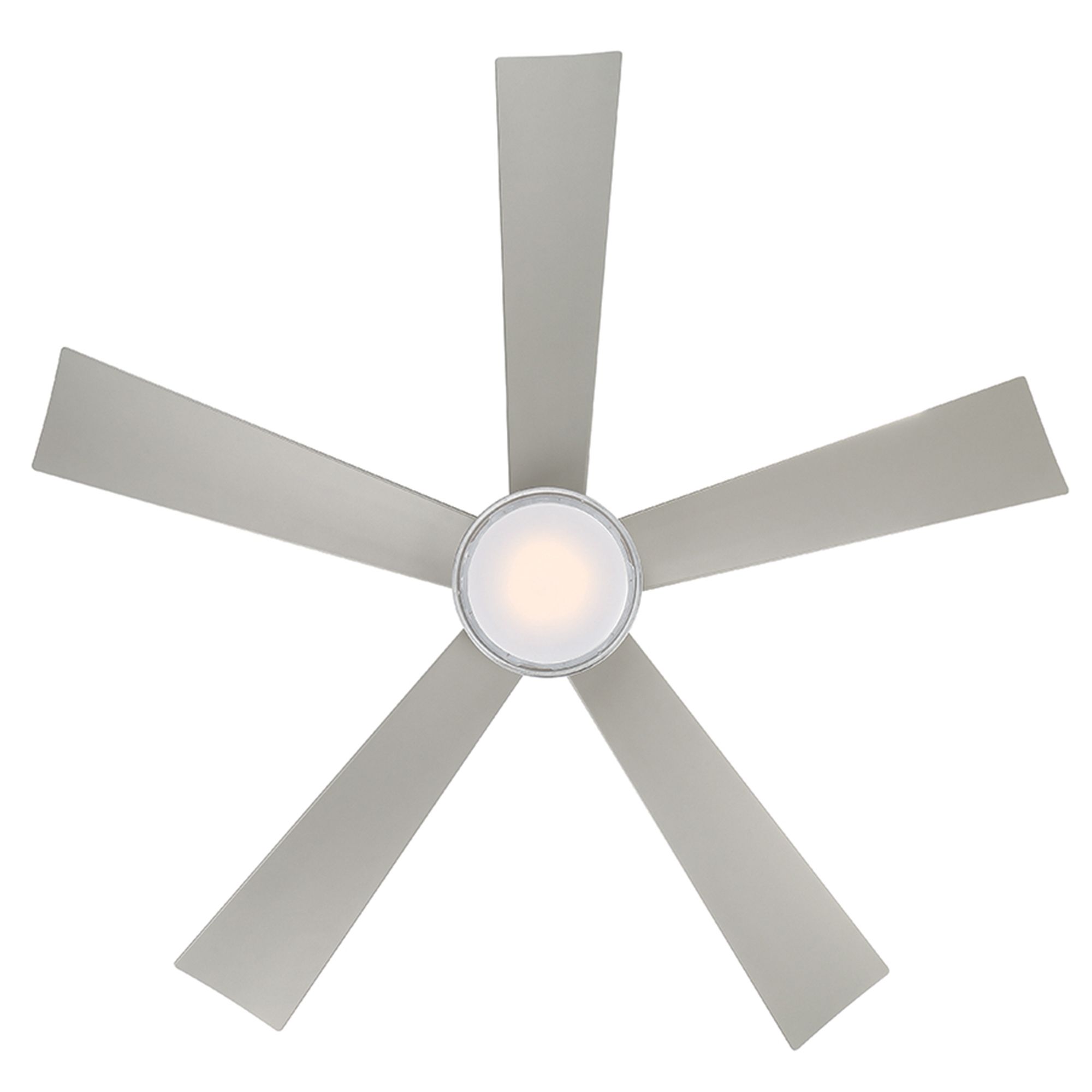 Image 5 52" Modern Forms Wynd Stainless Steel LED Smart Ceiling Fan - Made to Order more views