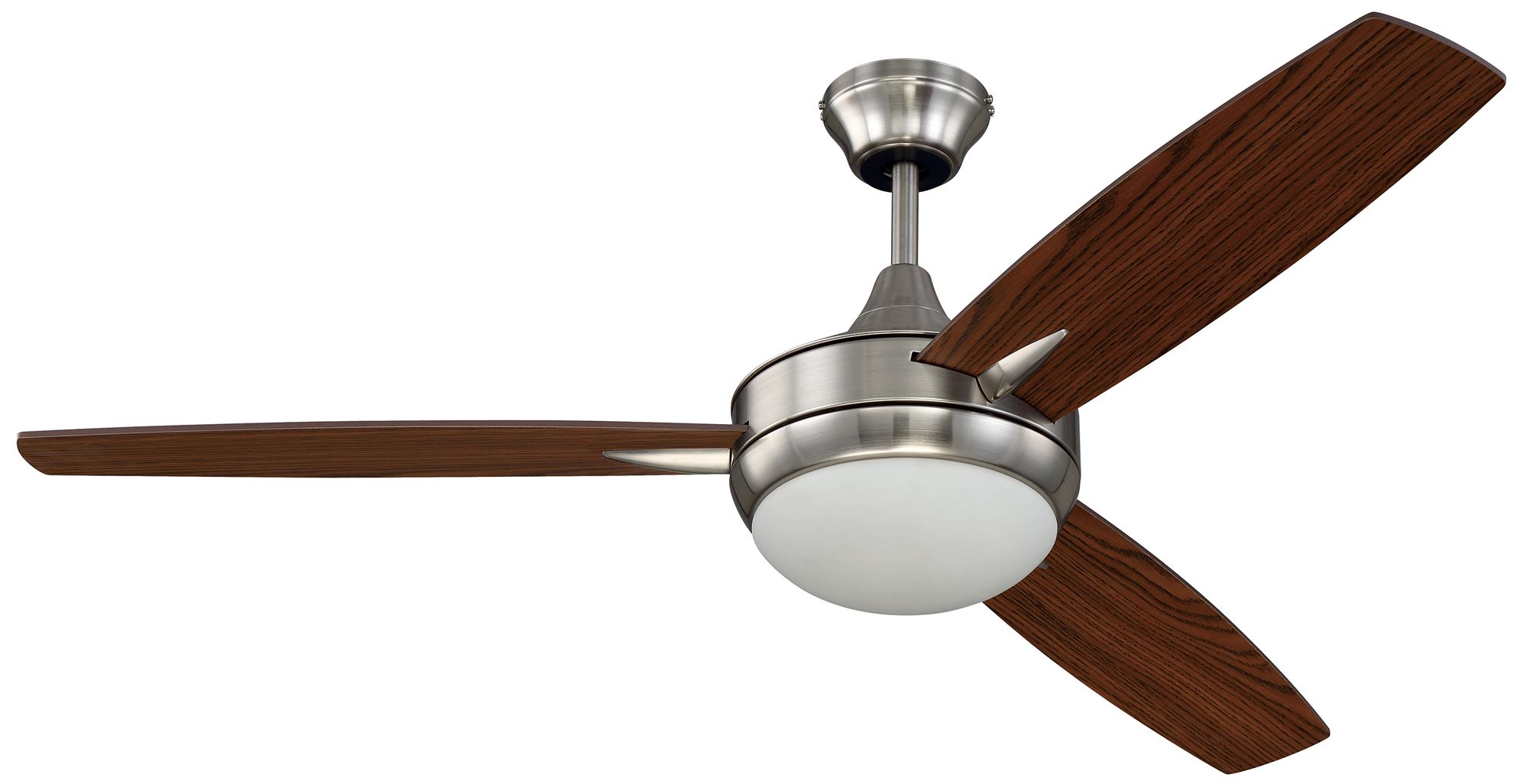 Image 2 52" Targas Ceiling Fan in Brushed Nickel