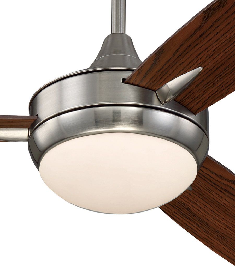Image 4 52" Targas Ceiling Fan in Brushed Nickel more views
